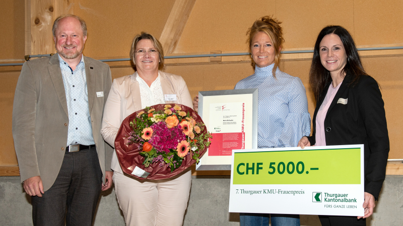 Der KMU-Frauenpreis wird im 2022 wieder vergeben.