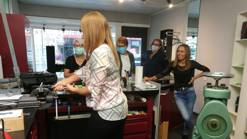 Atelierbesuch bei Brigitte Hägler